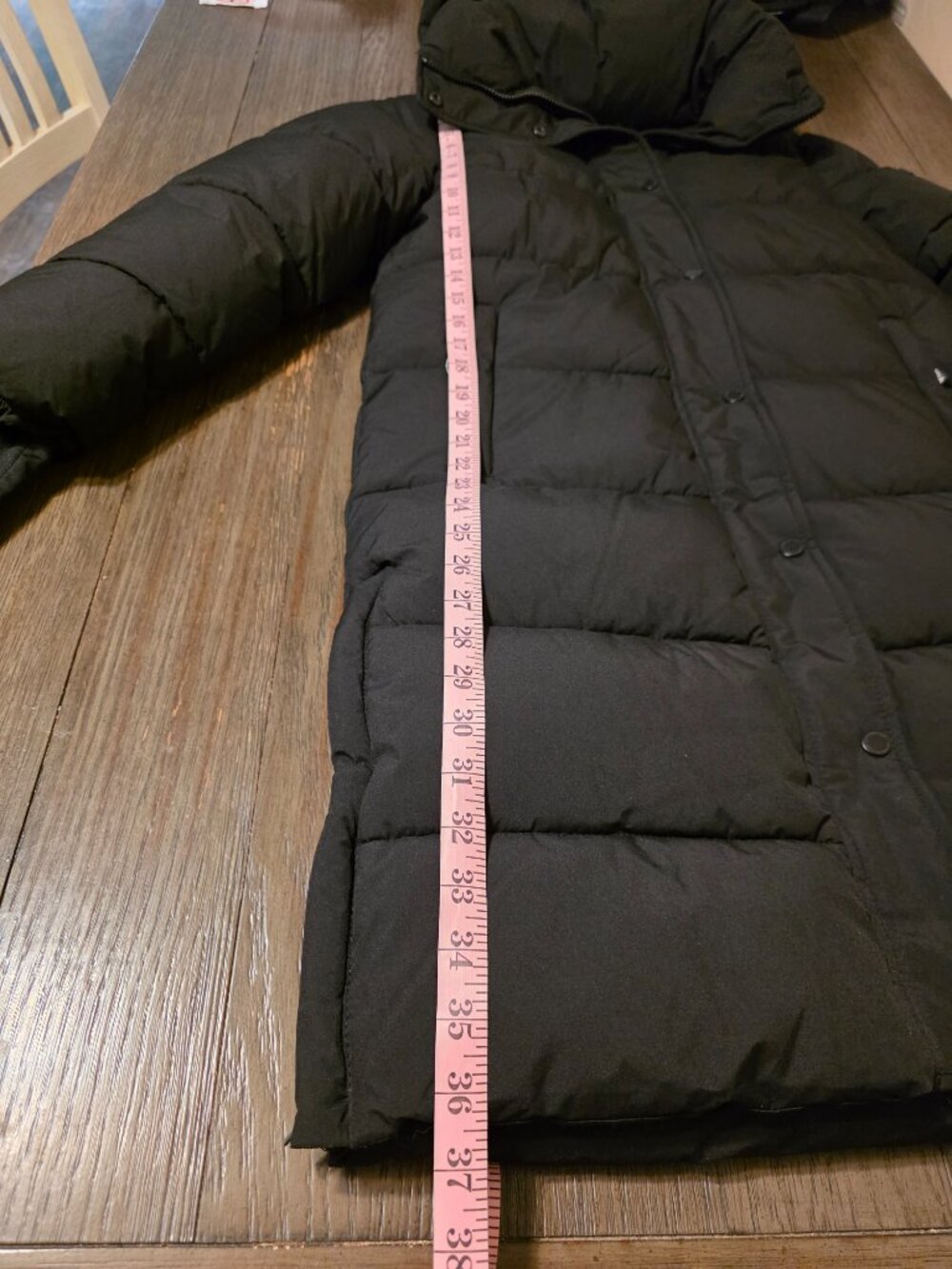 BCBGMAXAZRIA Hooded Collared Puffer Coat NWT Black XS Quilted Winter Jacket - Picture 4 of 16